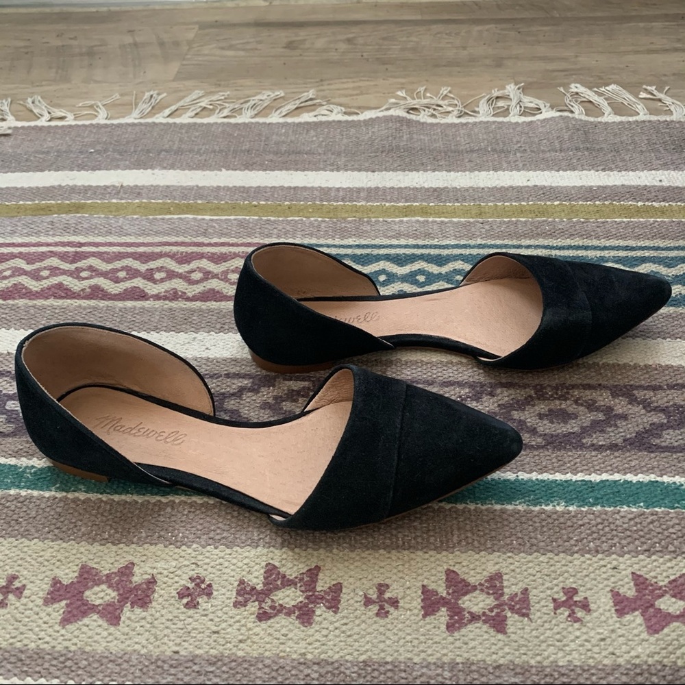 Madewell d'Orsay Flat in Suede